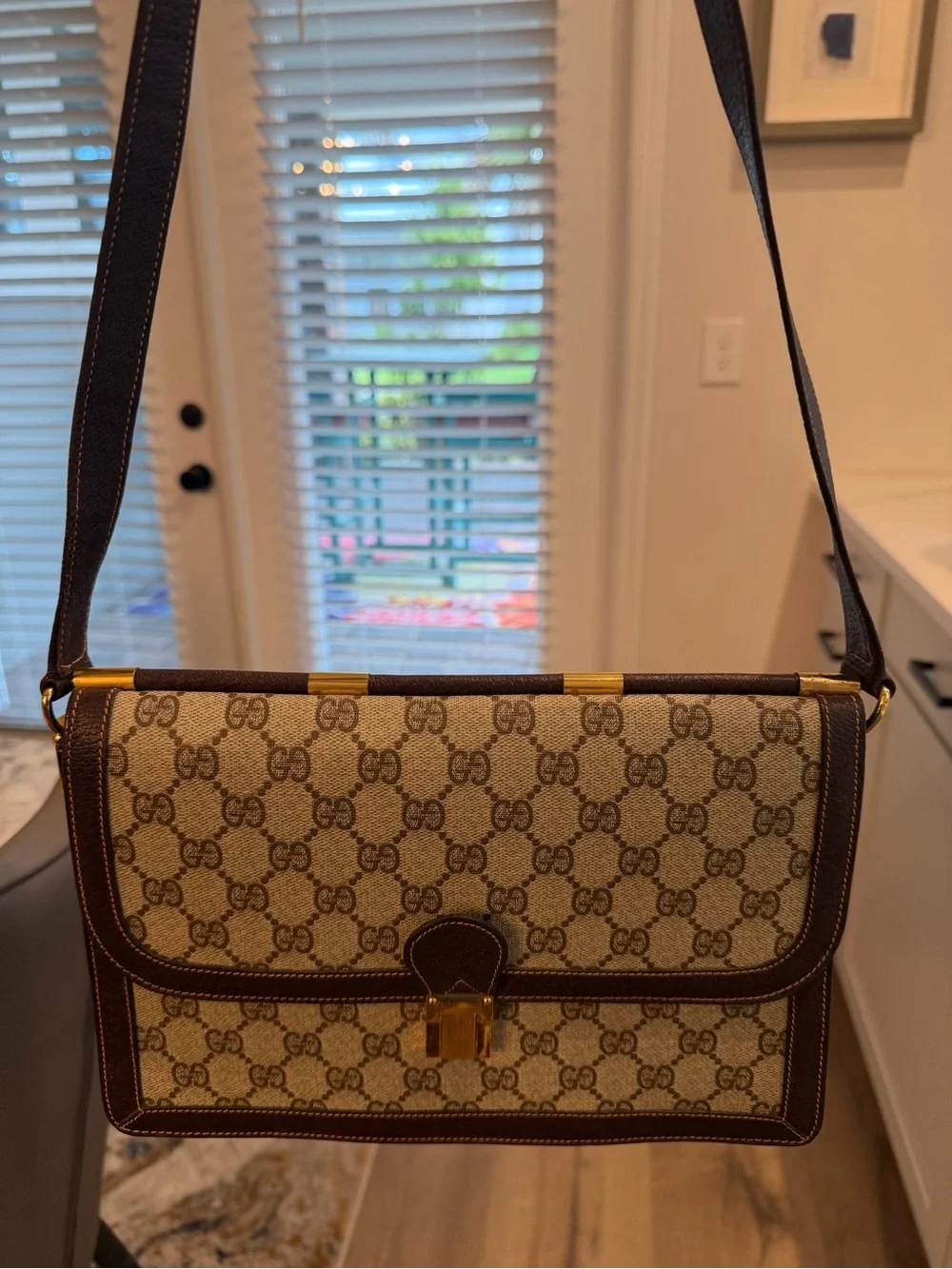 Authentic Gucci GG Canvas Bag